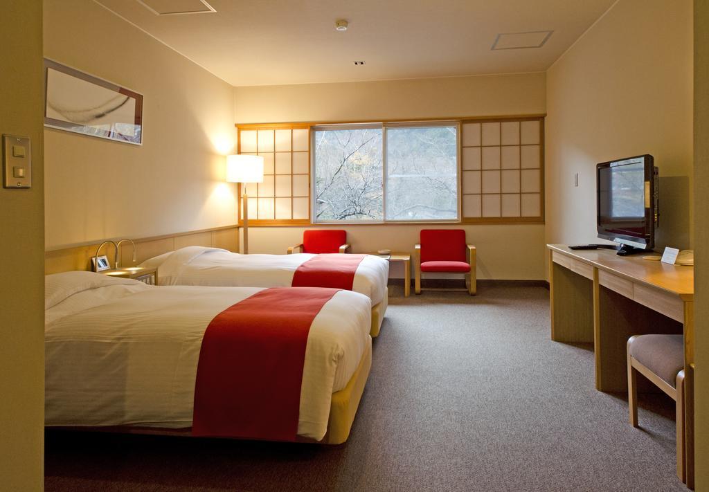 Gosenjaku Hotel Kamikochi Matsumoto Rom bilde